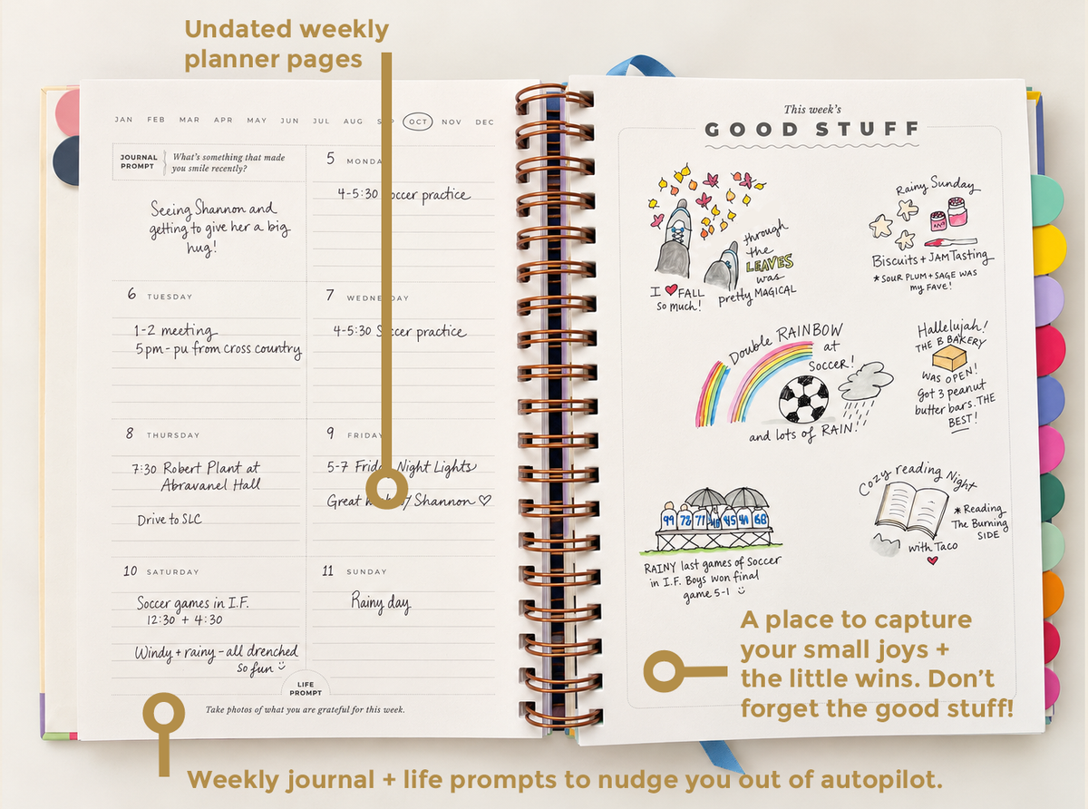 The Bright Side Time Capsule Planner